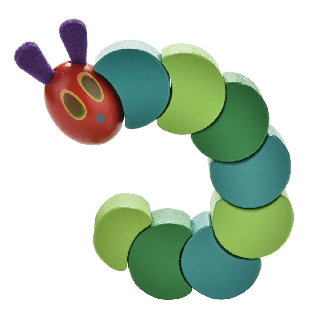 Wood Caterpillar Cute Baby Toy